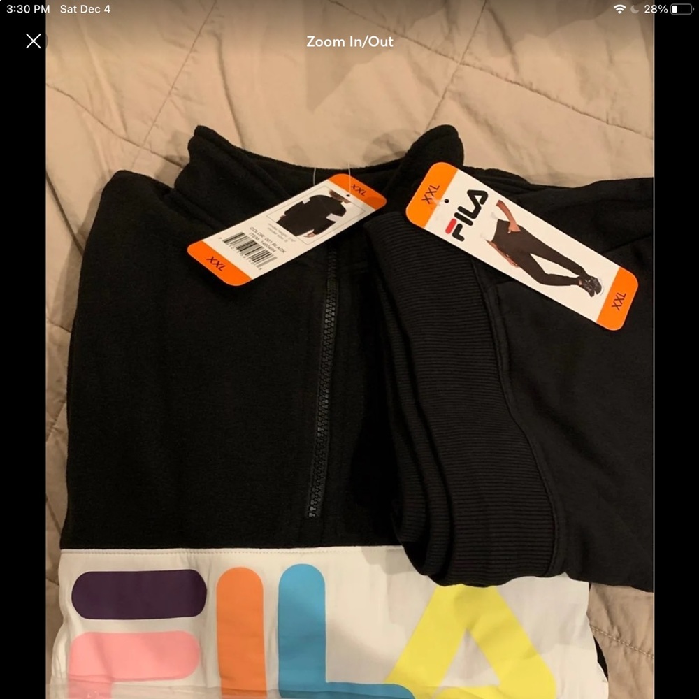 FILA XXL 2 piece tracksuit NWT